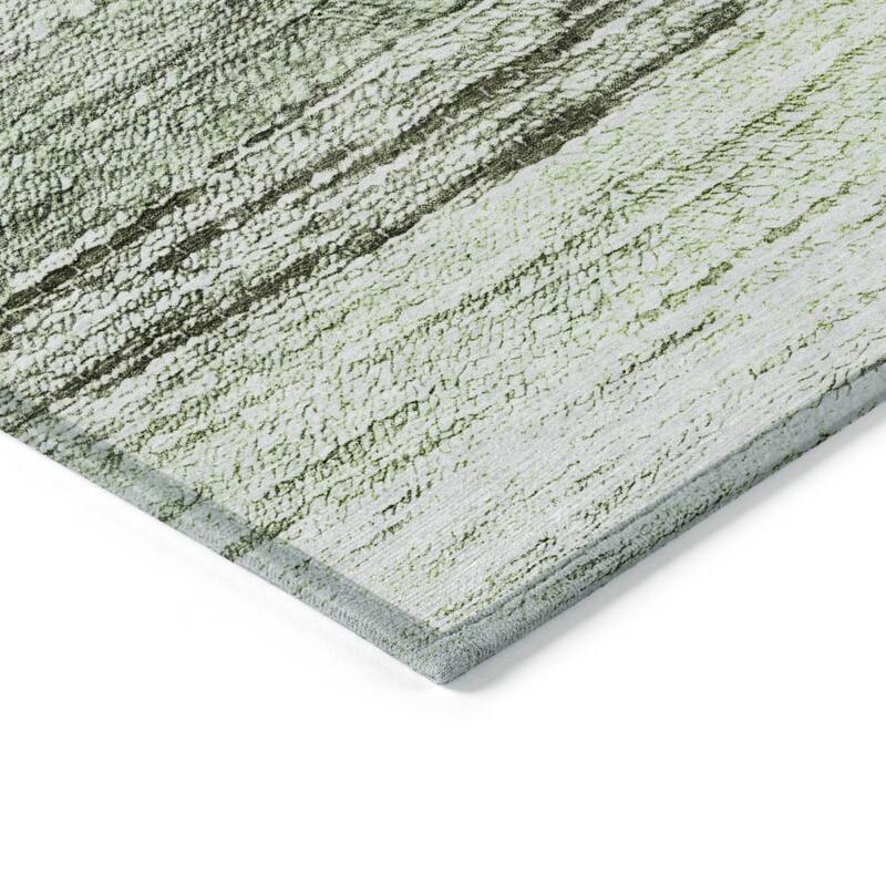HomeRoots Ombre Transitional Rectangle Outdoor Rug