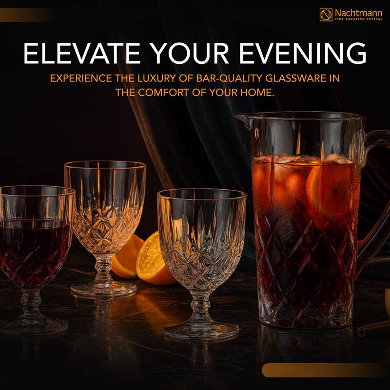 Nachtmann Noblesse Crystal Pitcher - 42 ounces