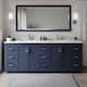 Option Dark Blue / Giotto Quartz Top / Brushed Nickel