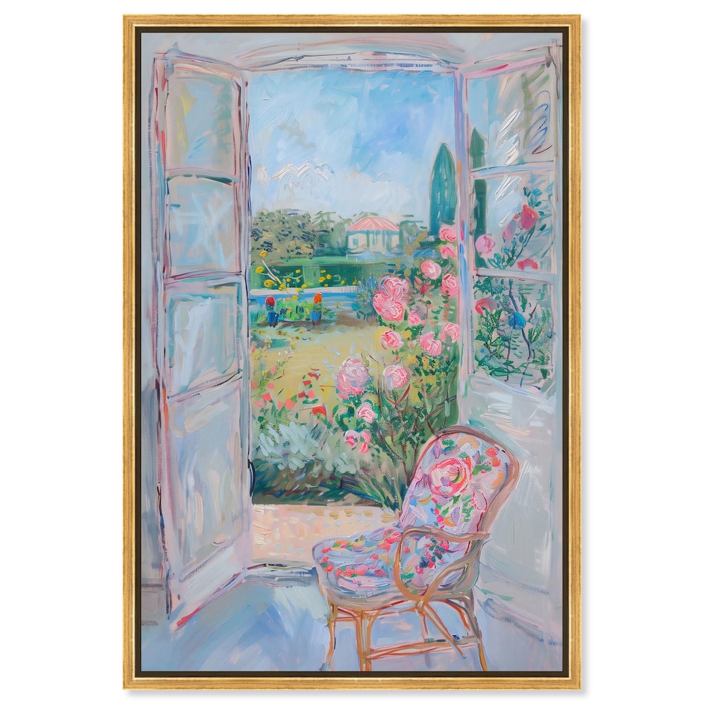 Whispers of Giverny Canvas by Art Remedy
