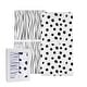 preview thumbnail 46 of 85, Ely's & Co. Baby Fitted Changing Pad Cover - Cradle Sheet Set - 2 Pack - 32" x 16" Black & White Abstract