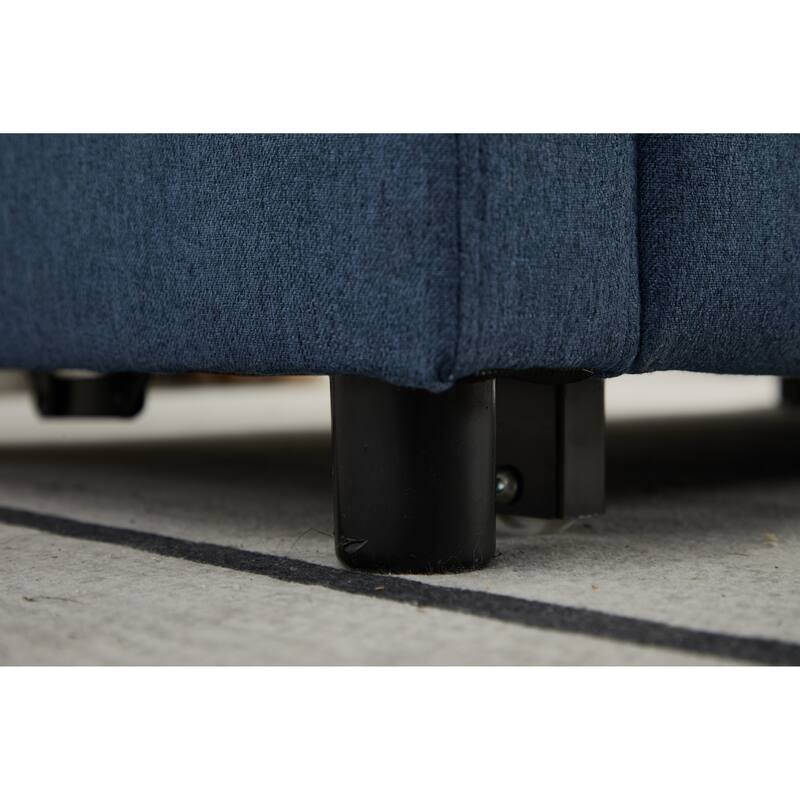 Sleeper Chair 3-in-1 Convertible Chair Bed Pull Out Sleeper Chair Beds Adjustable double Armchair Sofa Bed with USB Ports