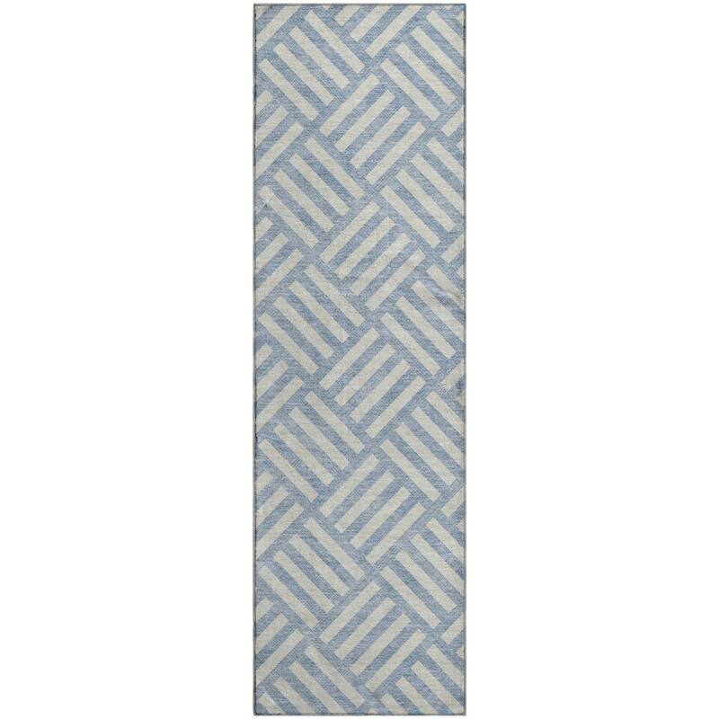 Premium Washable Super Soft Contemporary Mosaic Mayfield Rug