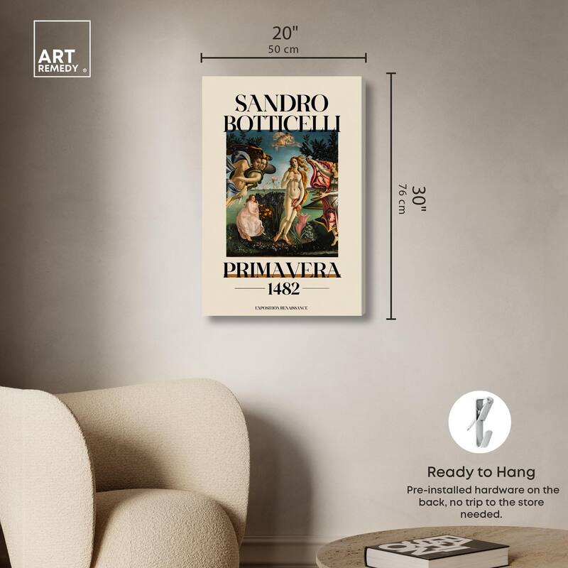 Garden of Venus Canvas by Art Remedy, Gallery Wrapped