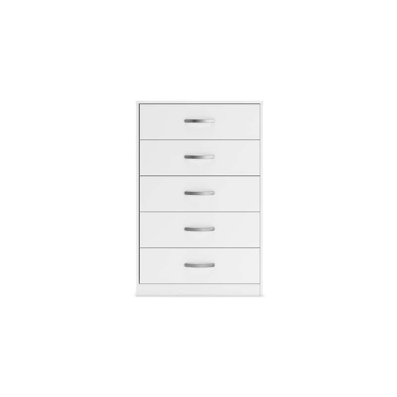 Signature Design by Ashley Finch 5 Drawer Wooden Dresser