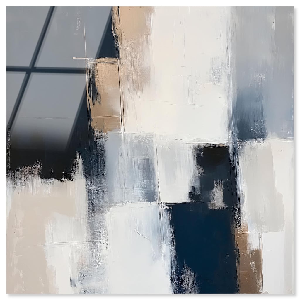 Blue Mood Depth II Acrylic by Art Remedy, Ready to Hang