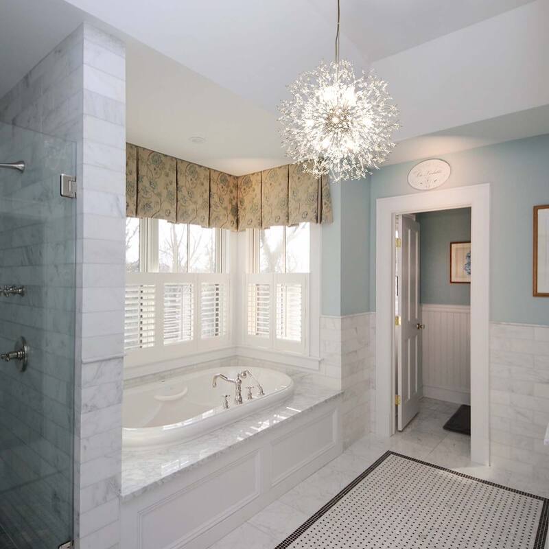 8/9/12/16-Light Modern Linear Sputnik Firework Dandelion Crystal Chandelier