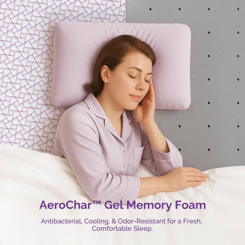 14 Inch Medium Firm Copper Gel Memory Foam Mattress for Back & Pressure Relief - CertiPUR-US Certified