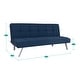 preview thumbnail 28 of 29, Madison Modern Comfort Futon Sofa Bed