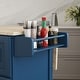 preview thumbnail 19 of 44, Homestyles Mobile Kitchen Island Cart with Wood Top and Dropleaf Breakfast Bar