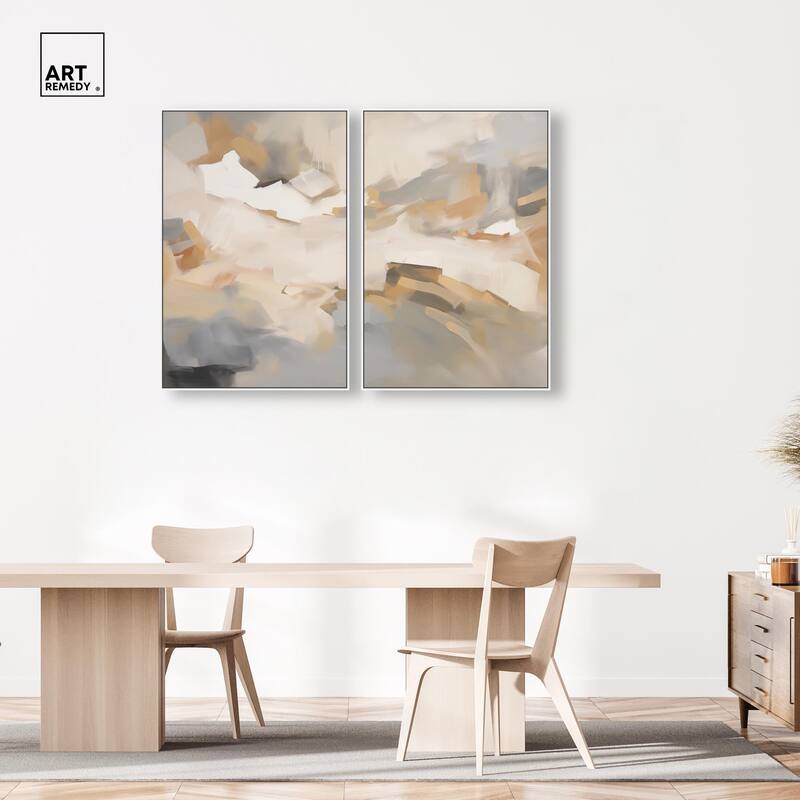 Lost in Thought Canvas Set of 2 by Art Remedy