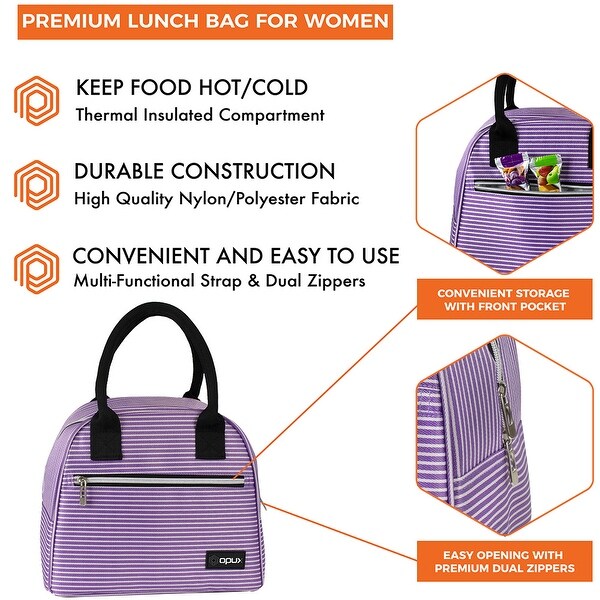 purse with insulated compartment