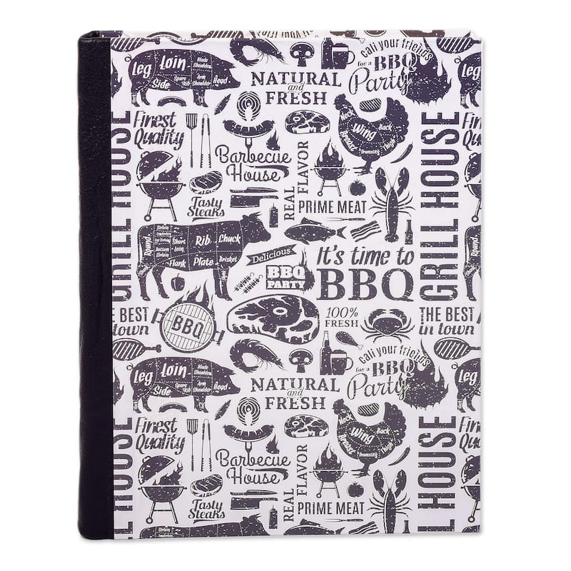 Novica Handmade Barbecue Time Amate Paper Journal