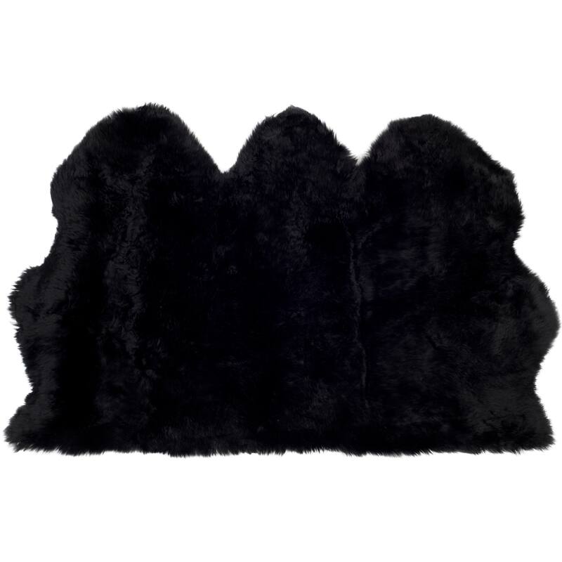 SAFAVIEH Handmade Natural Sheepskin Leanca 3.4-inch Thick Rug