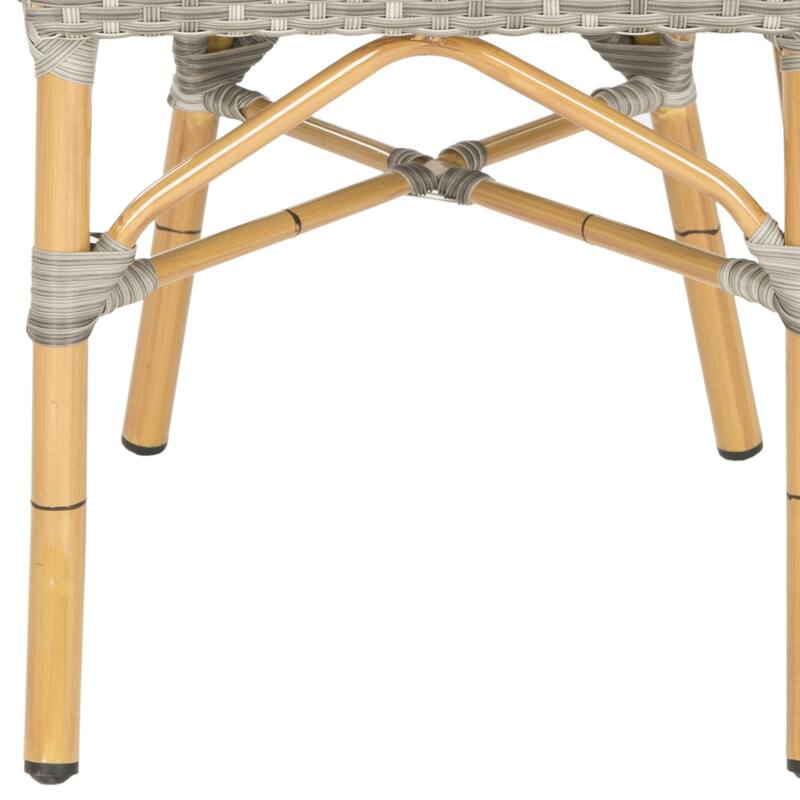 SAFAVIEH Noretta Indoor/ Outdoor Stackable Dining Chair (Set of 2) - 18Wx22Dx35H