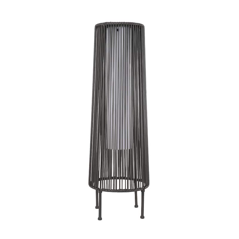 2 Pack Outdoor Solar Light Floor Lamps