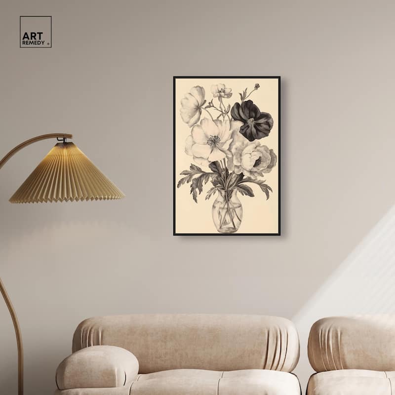 Herbarium's Hush II Canvas by Art Remedy