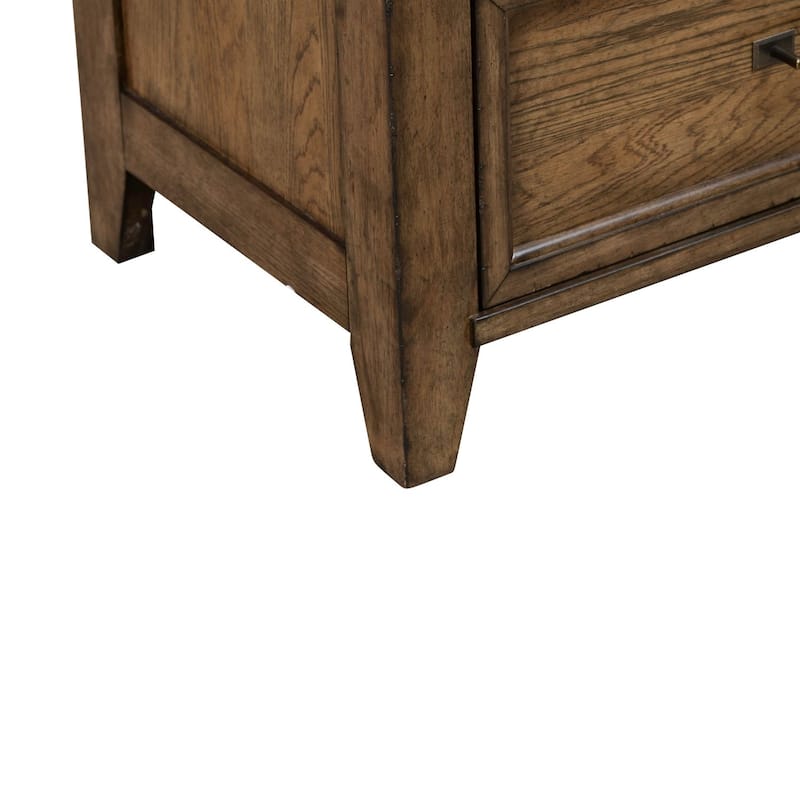 Liberty Furniture Carolina Park Oak Wood 5 Drawer Chest