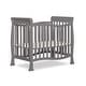preview thumbnail 8 of 12, Dream On Me Violet 4-In-1 Convertible Mini Crib Steel Grey