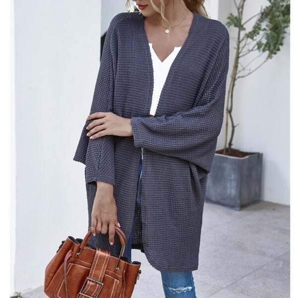 bat sleeve cardigan