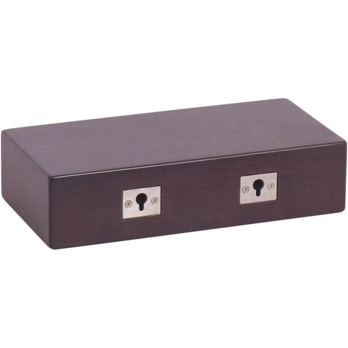 Bisa OptiAREA Floating Teak Wall Shelf