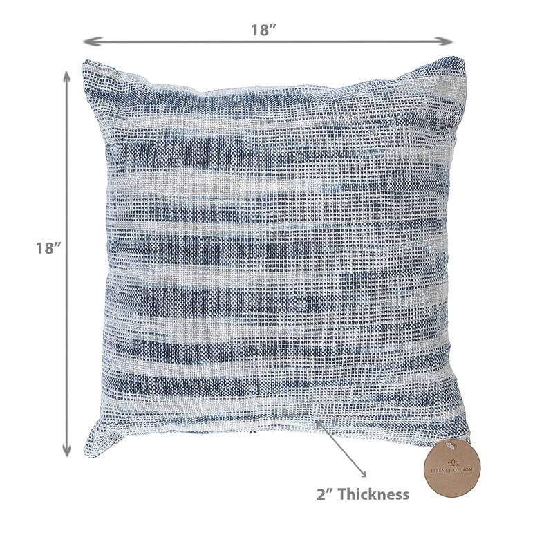 Cotton Slub Tie Dye Cushion 18 X 18 - Set of 2