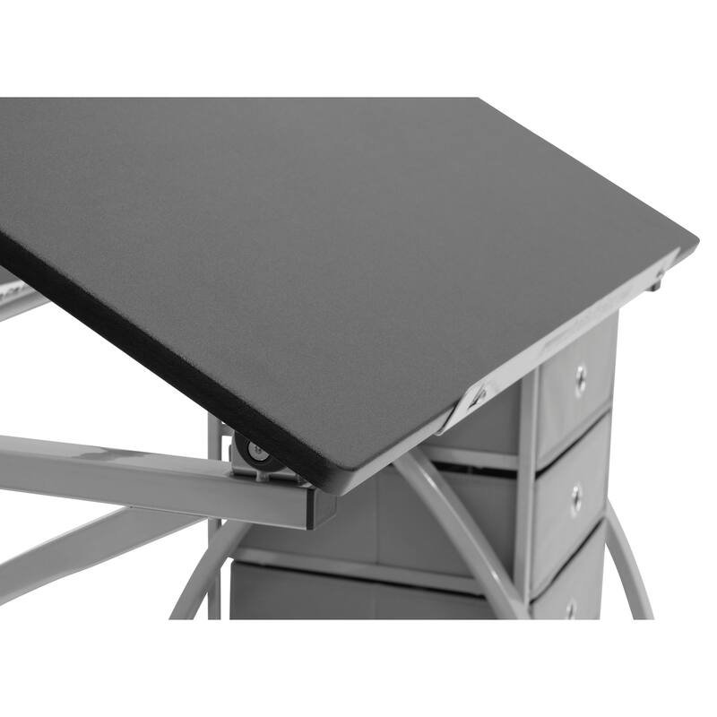 Studio Designs 2-Piece Comet Plus Drafting Table and Stool Set