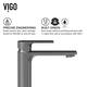 VIGO Davidson Single Hole Bathroom Faucet