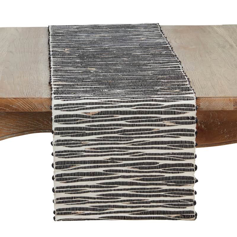 Long Table Runner With Water Hyacinth Design
