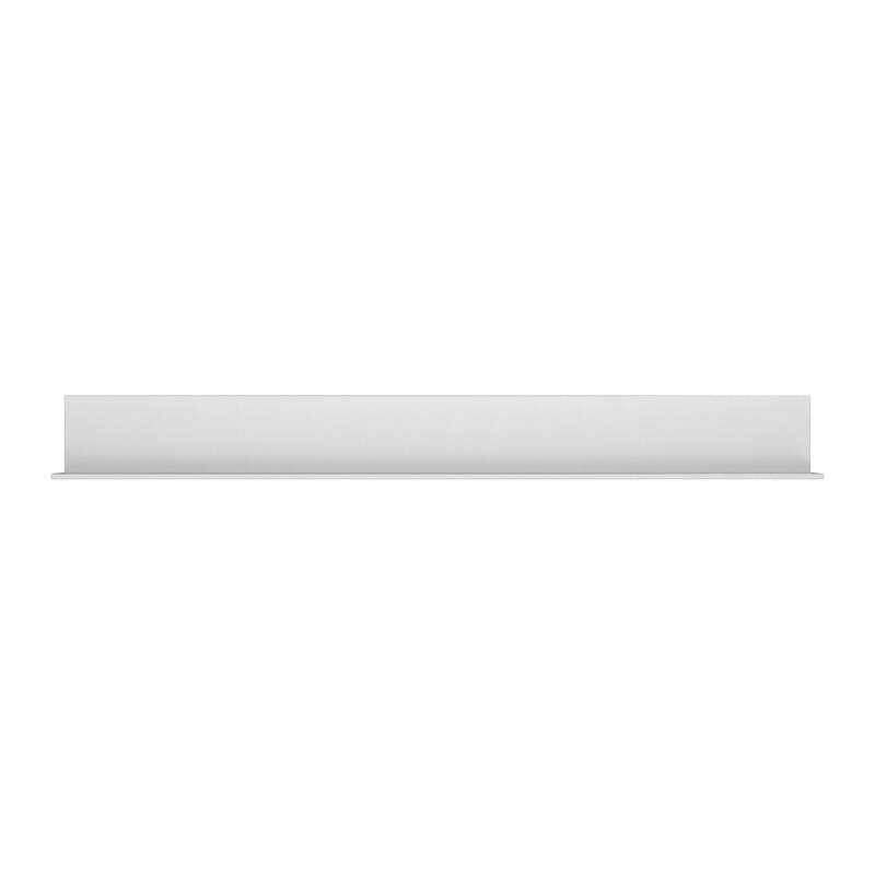 12-in x 36-in Ultra-thin Frame Recessed Stainless Steel Shower Niche with 2-Accessory Shelves Brushed Stainless Steel