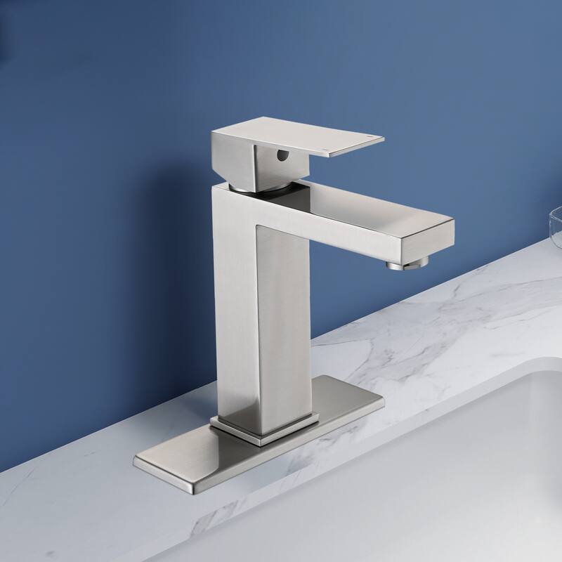 Topcraft Single Handle Bathroom Faucet with Pop-Up Drainer