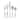 Oneida Satin Moda 65 Piece Flatware Set