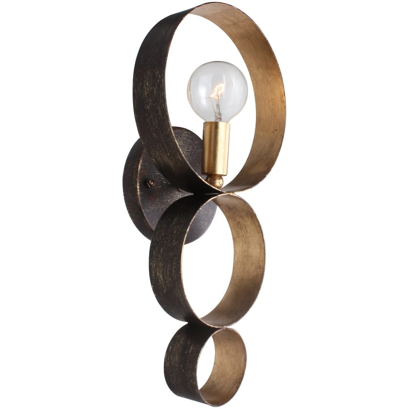 Crystorama Lighting Group Luna Single Light 14-3/4" High Wall Sconce