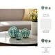 preview thumbnail 38 of 49, Accented Abstract Modern Coastal Decorative Orbs Set of 3