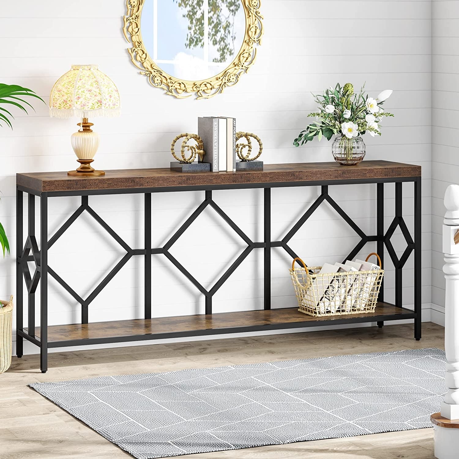 Long console tables for clearance sale