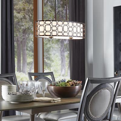 Kichler Lighting Sabine 4-Light Olde Bronze Pendant Light