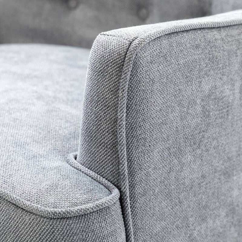 Alpheus Accent Armchair with Nailhead Trim by HULALA HOME