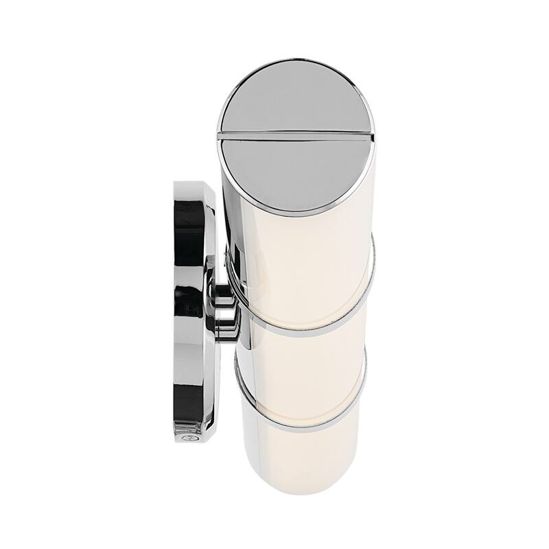 Kichler Lighting Rosh 24.25" Bath Bar Medium LED with White Glass in Chrome