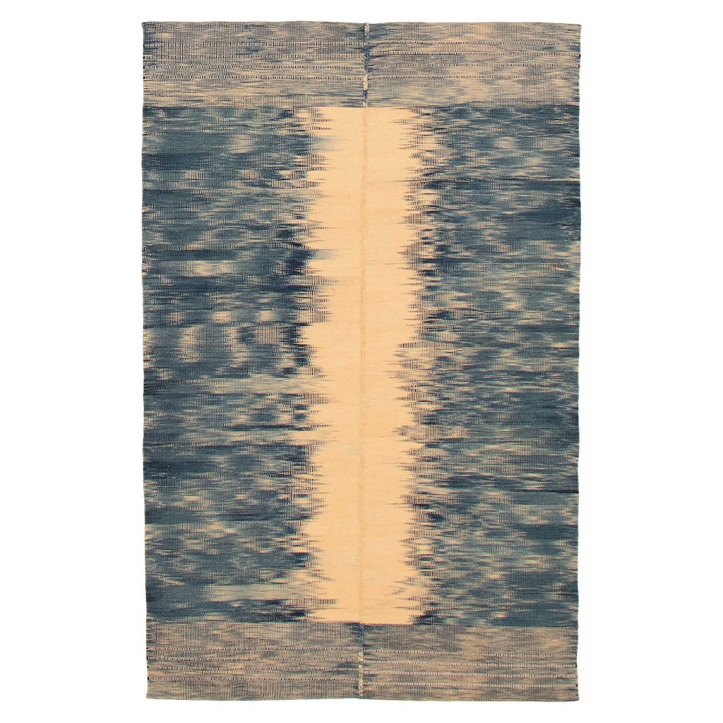 Ankara Blue Kilim 5'0" x 8'0" - 5'0 x 8'0
