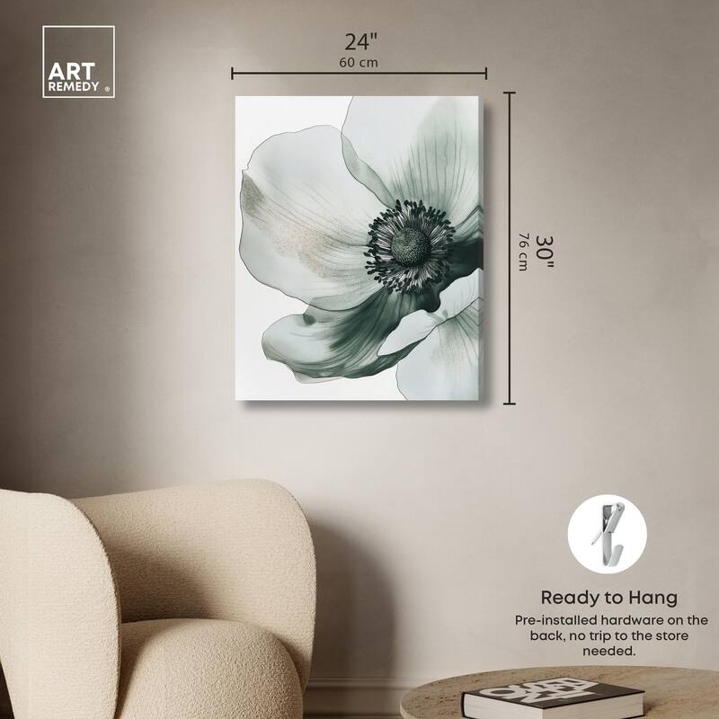 Delicate Stamen III Canvas by Art Remedy, Gallery Wrapped