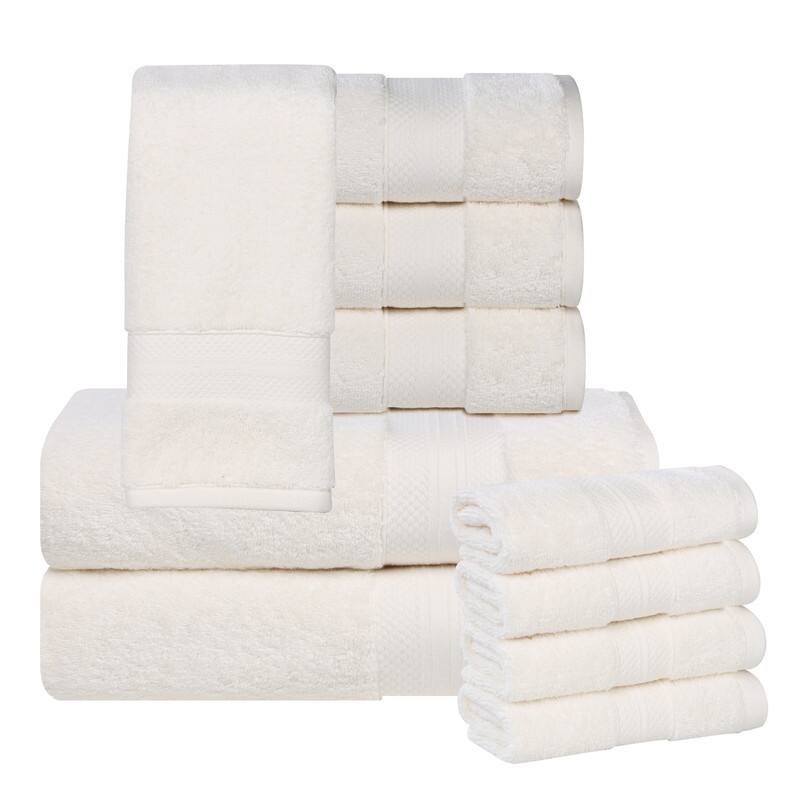 Blue Nile Mills Rio Turkish Cotton 10 Piece Towel Set