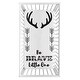 preview thumbnail 2 of 0, Black and White Buffalo Plaid Boy Photo Op Fitted Crib Sheet - Woodland Rustic Country Farmhouse Check Deer Lumberjack