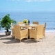 preview thumbnail 33 of 37, SAFAVIEH Outdoor Living Challe 7-Piece Patio Dining Set
