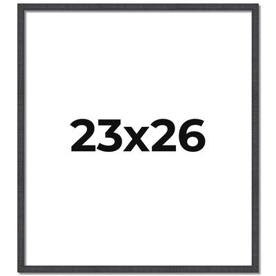 23x26 Frame Brown Solid Wood Picture Frame - Complete Modern Photo