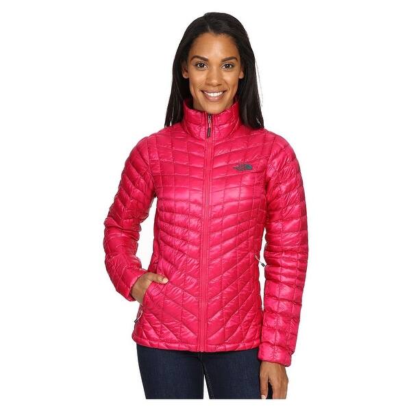 The North Face Women S Thermoball Full Zip Jacket Cerise Pink Overstock