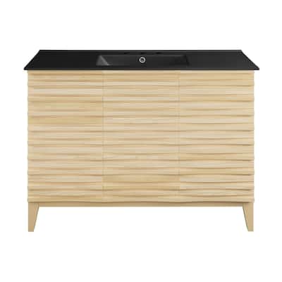 Swiss Madison SM-BV557-3MB Cascade 48" Free Standing Single Basin