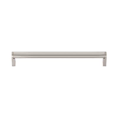 Utopia Alley Bern Pull Handle - Decorative Cabinet Drop Pull Handles, Brushed Nickel, 5.0"/6.3"/7.5" center to center