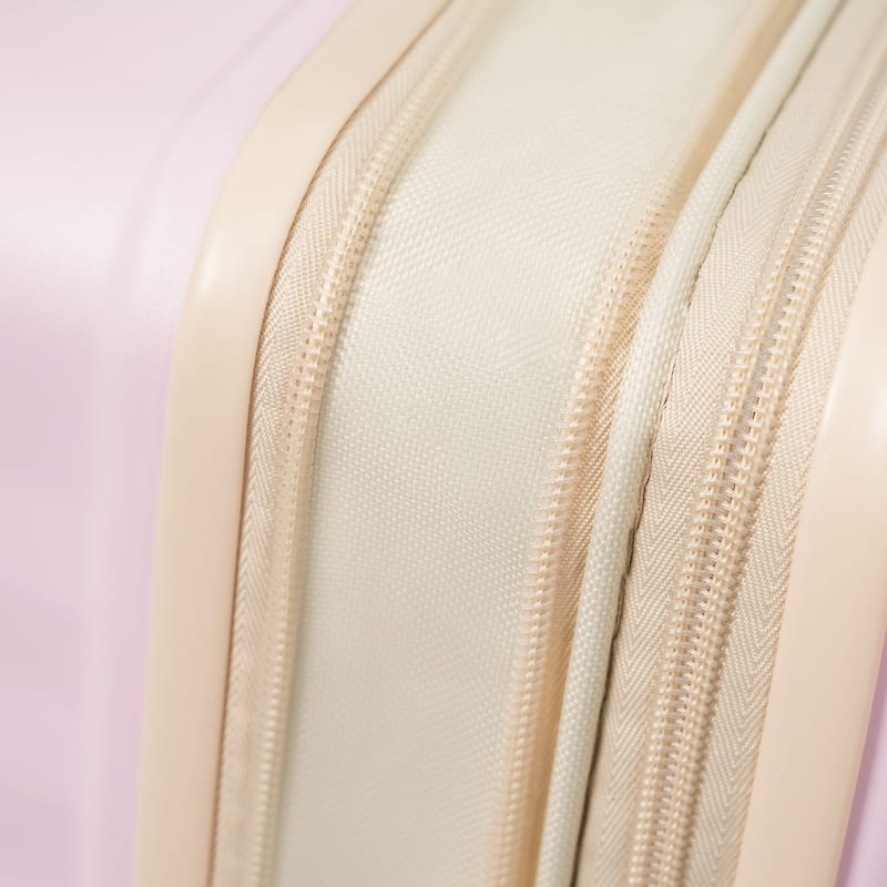 Luggage Sets 5 Piece with Front Opening, Hardside Expandable Carry on Suitcase with Spinner Wheels TSA Lock USB Port Cup Holder