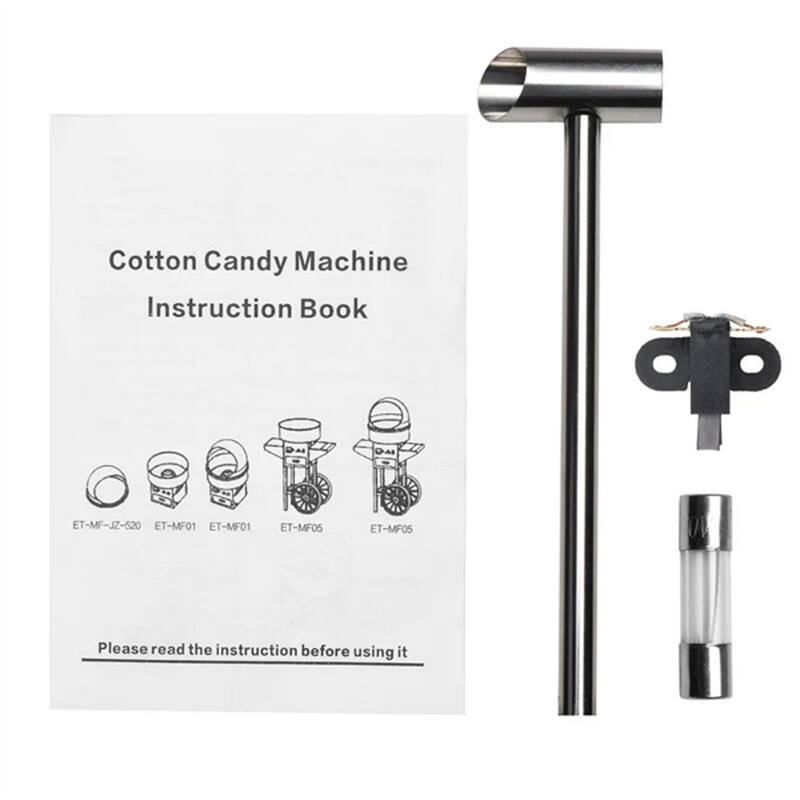 21 Inch 980W 110V Cotton Candy Machine Cart