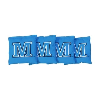 Maine Light Blue Cornhole Bags